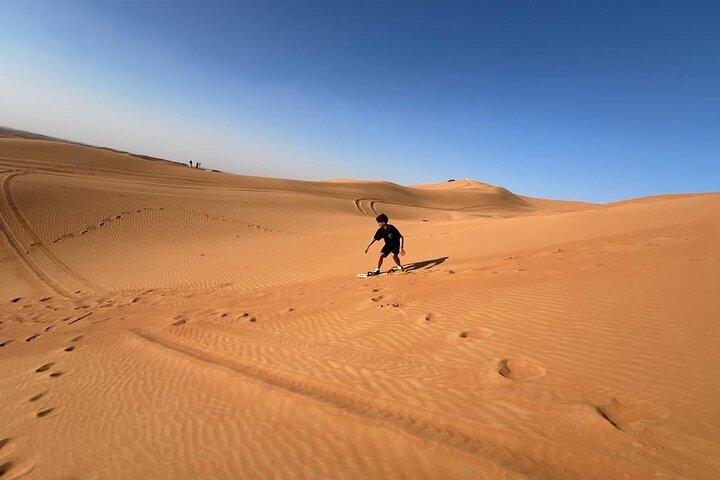 Privat Red Dune Desert Safari Camel Ride Premium BBQ-middag