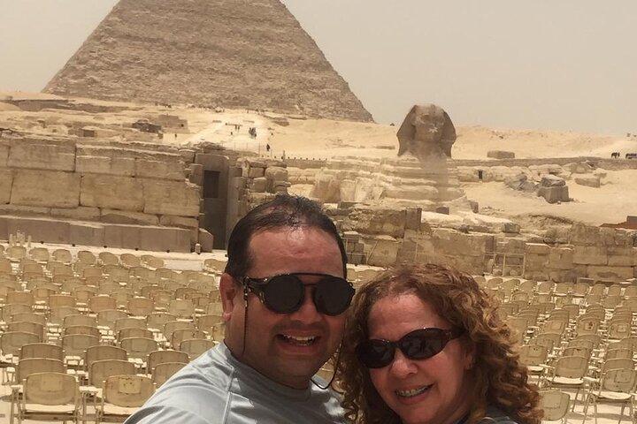 Privat halvdagstur til Giza Pyramider og Sphinx