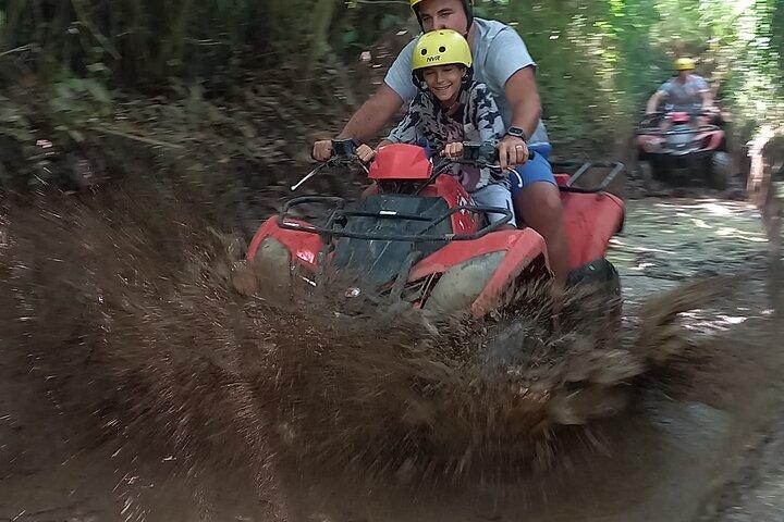 Bali: Gorilla Cave ATV & Ubud White Water Rafting med frokost
