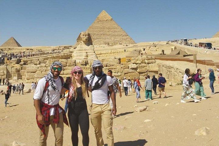 4 Hours Private Giza Pyramids , Sphinx , Camel ride & lunch