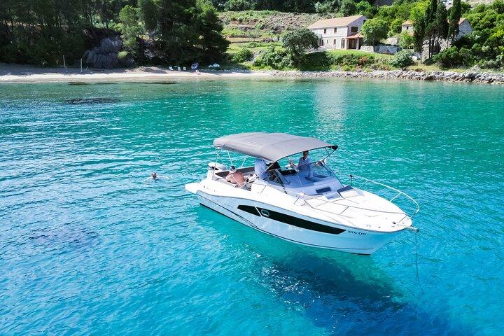 Excursion privée en bateau de luxe aux îles Élaphites au départ de Dubrovnik