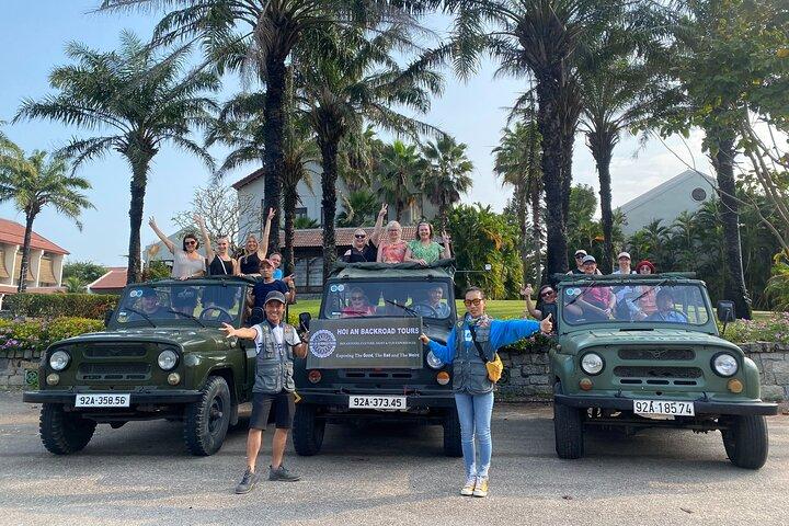 Excursão de jipe pelo campo em Hoi An: comida, cultura e vida cotidiana