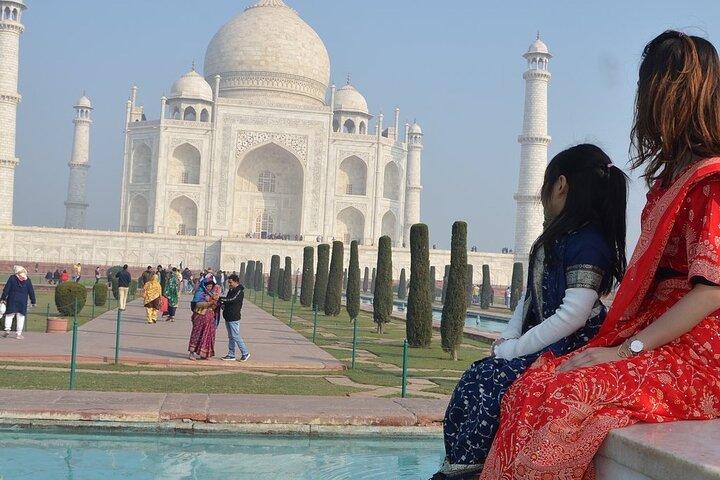 Taj Mahal & Agra Tour met de Indiase Bullet Train All Inclusive