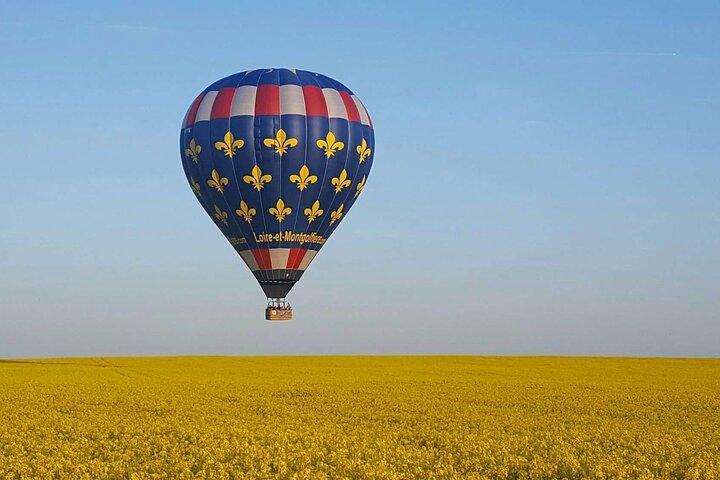 Heißluftballonflug im Loiretal