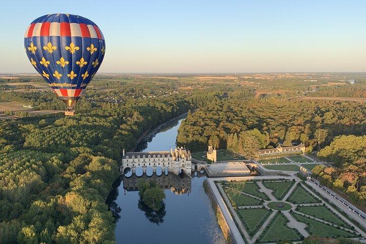 Vol en montgolfière dans la vallée de la Loire