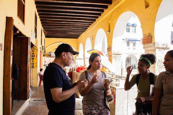 Excursie vanaf Cartagena aan wal: Ommuurde stad (verbinding tussen havens)