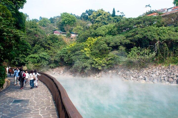 Excursão de um dia em Taipei: Beitou, Yangmingshan & Yehliu Geopark Wonders