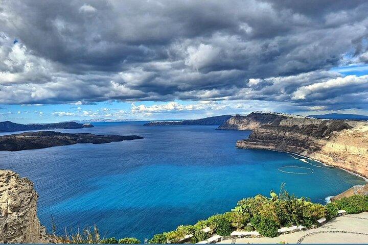Tour turístico privado en Santorini