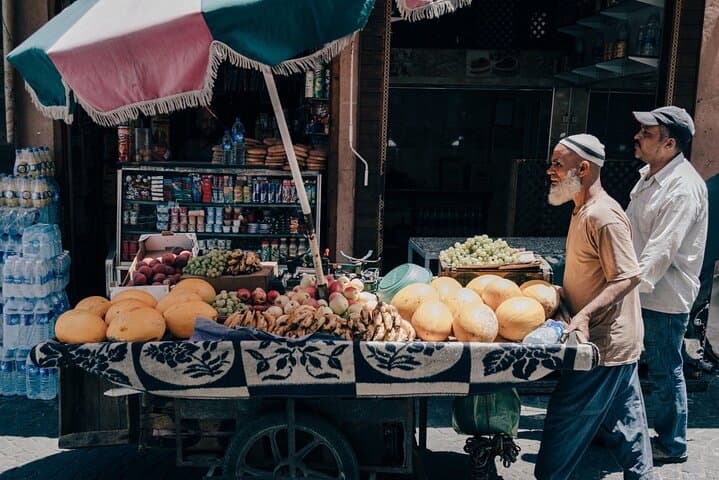 Street Private Guided Food Tour with Tastings at Casablanca