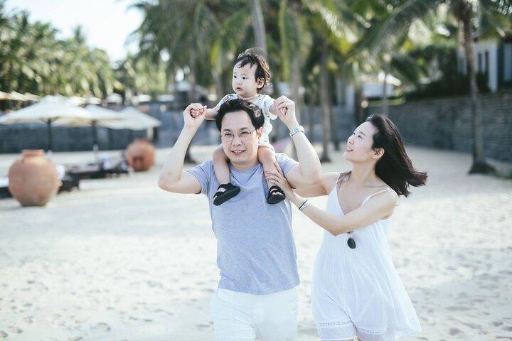 Da Nang: Strandfotografering med en professionel fotograf