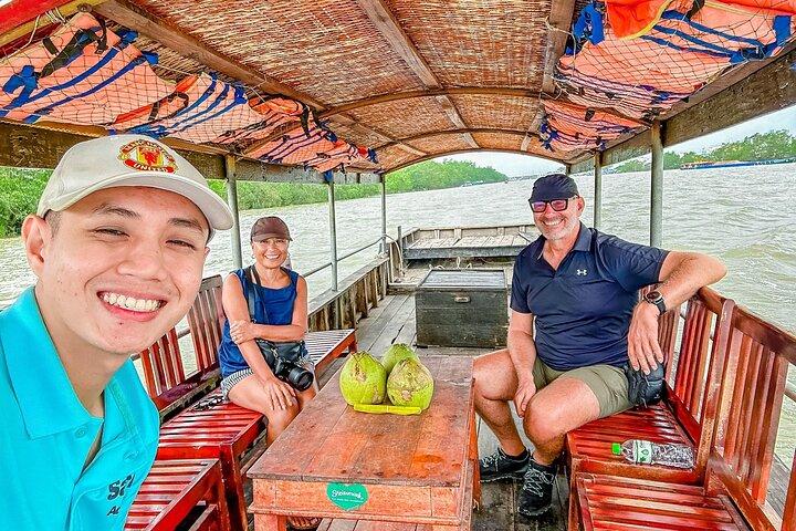 Mercado flutuante privado de 1 dia em Cai Rang e passeio de barco My Tho