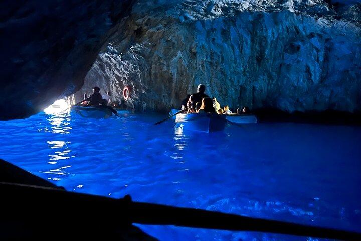 Capri and amalfi coast private boat day