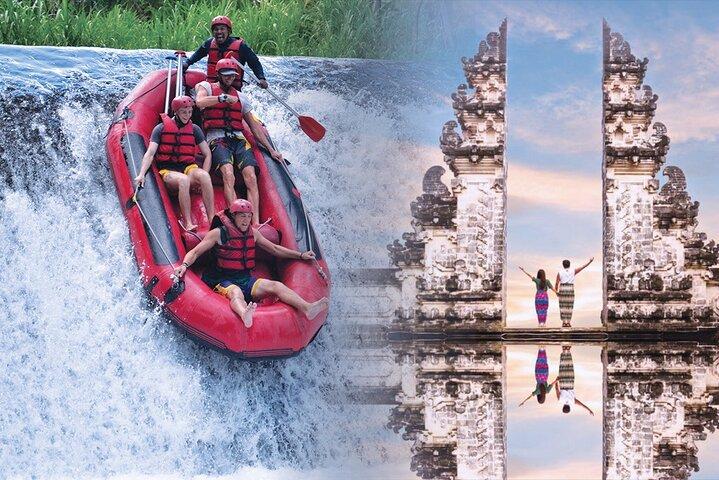 Aventura de rafting en Bali + Tour al este de Bali