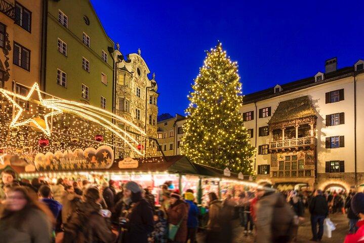 Privat julevandretur i Innsbrucks festlige markeder