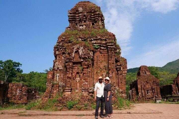 Lille gruppe halvdagstur Besøg My Son Holyland og Hoi An
