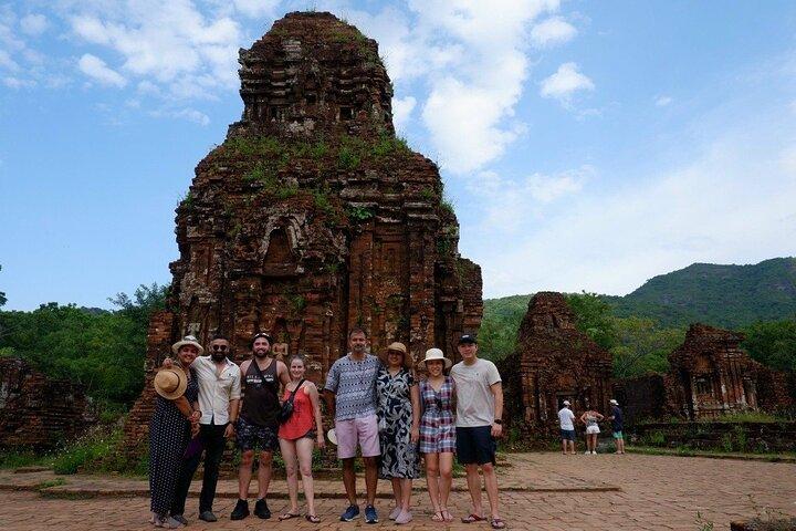 Lille gruppe halvdagstur Besøg My Son Holyland og Hoi An