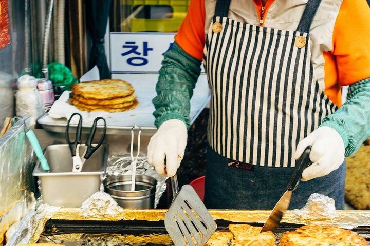 Visite gastronomique privée de Séoul avec un Guide local