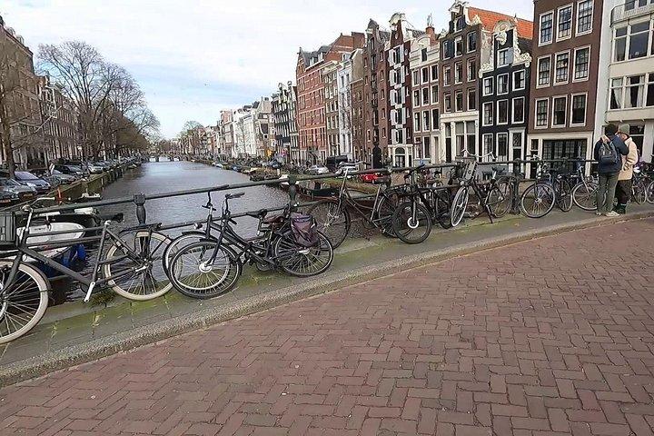 Amsterdam on Bicycle GPS App Walking Tour Mobile Game