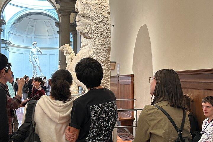 ダビデとアカデミア美術館で子供に優しいミケランジェロツアー