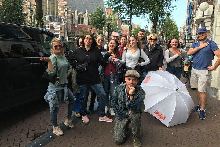 Visite à pied de deux heures d'Amsterdam avec un conteur