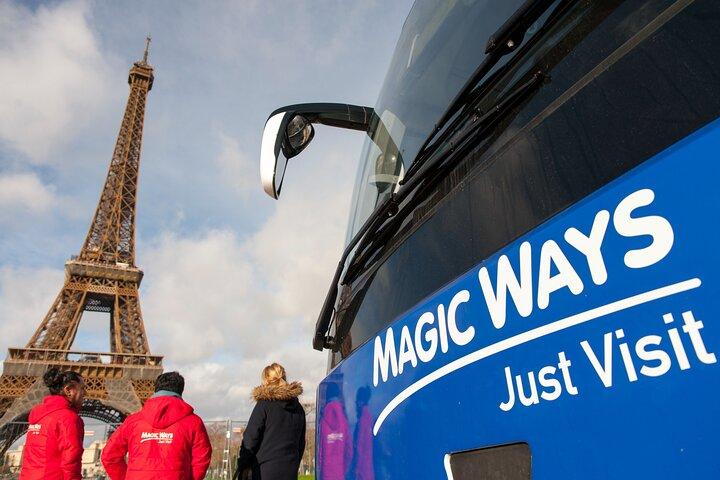 Disneyland® Paris Express Shuttle com bilhete de entrada do centro de Paris