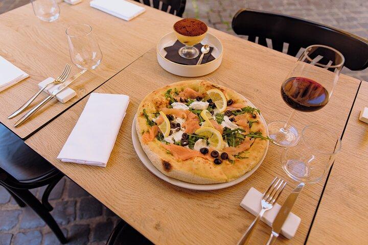 Pizza Cooking Class with Tiramisu and Drinks in Rome City Center