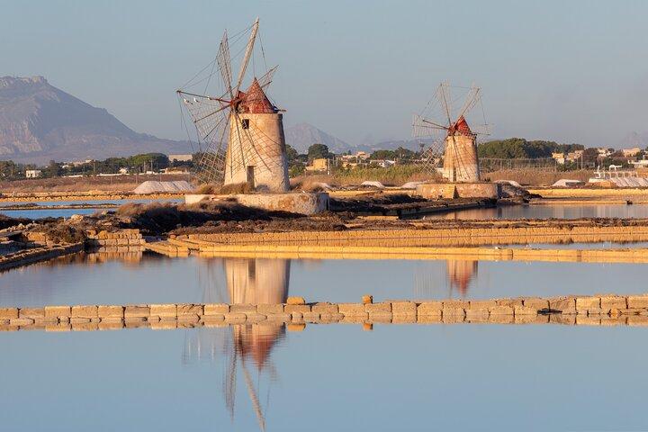 Tour privado al retiro siciliano Erice y Marsala desde Palermo