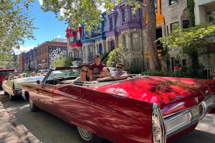PRIVAT 2-timmars rundtur i Montréal i Cabriolet Cadillac + Fototapeter