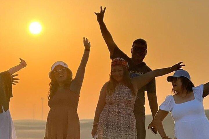 Evening Desert Safari Abu Dhabi with Hot BBQ Dinner