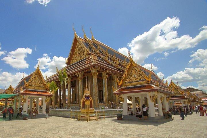Bangkok de barco: Royal Grand Palace e Emerald Buddha Tour