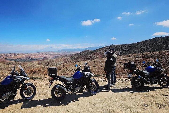 A Day of Motorcycle Ride from Marrakech