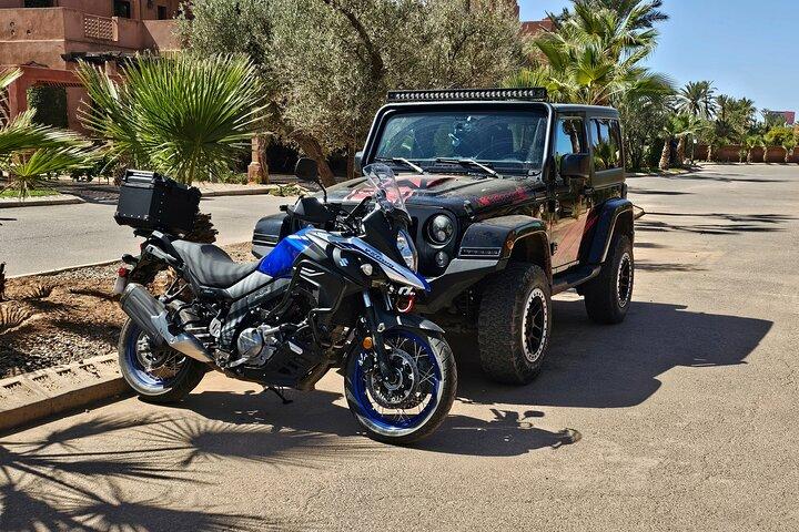 A Day of Motorcycle Ride from Marrakech