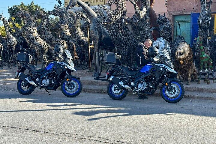 A Day of Motorcycle Ride from Marrakech
