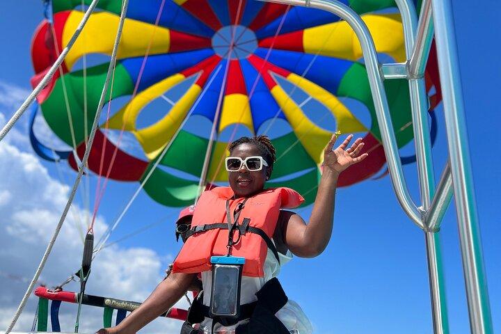 Jetski och parasailing i Montego Bay