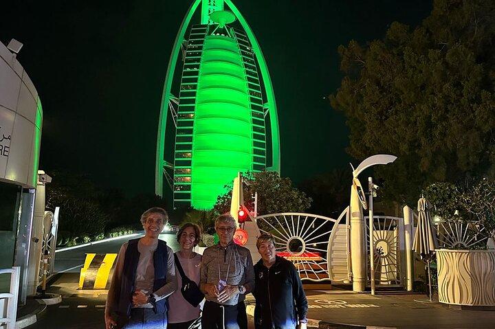 Visite nocturne privée de Dubaï avec horaires et transferts flexibles