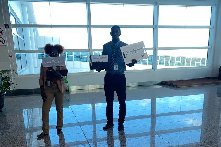 VIP Meet and Greet Fast Track à l'arrivée à l'aéroport d'Antigua - sans transferts
