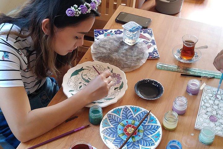 Turkish Tile Painting Workshop