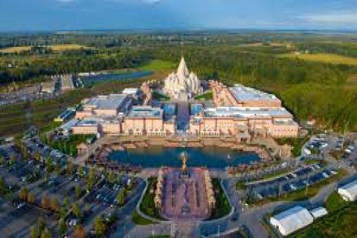 Visite du temple hindou Baps à Abu Dhabi