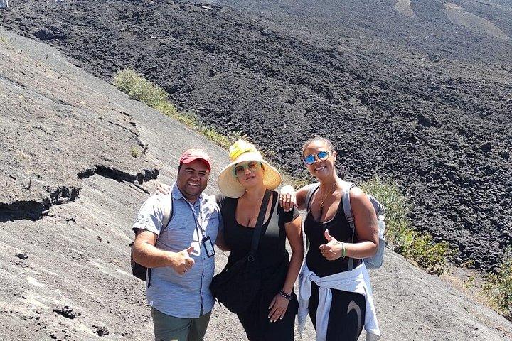 Excursion de randonnée partagée au volcan Pacaya