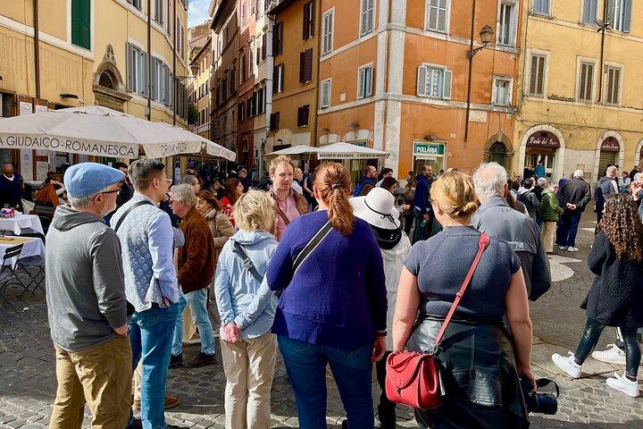 Visite en petit groupe du ghetto juif et du Trastevere à Rome