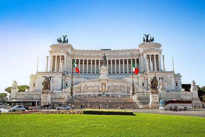 Visite officielle en bus touristique à arrêts multiples de Rome