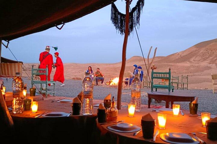 Agafay Desert Dinner Show com Quad Bike e Sunset Camel Ride