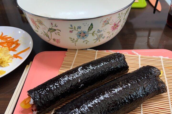 韓国のおばあちゃんの料理教室｜キンパとキムチチヂミ｜ソウル