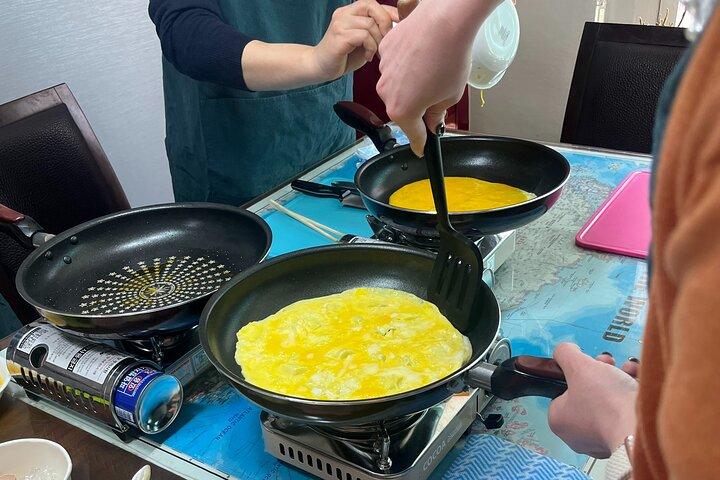 韓国のおばあちゃんの料理教室｜キンパとキムチチヂミ｜ソウル