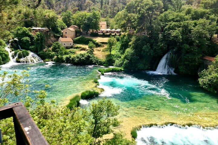 Krka vattenfall nationalpark privat lyxtur