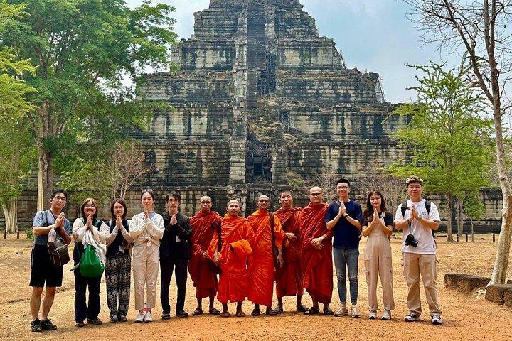Koh Ker e a selva Beng Mealea participaram da turnê