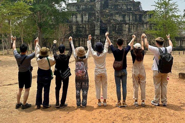 Koh Ker e a selva Beng Mealea participaram da turnê