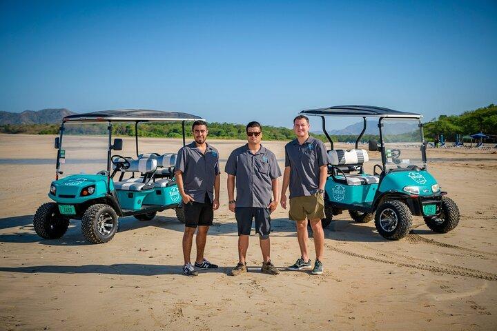 Aluguel de carrinho de golfe Tamarindo 6 lugares com entrega opcional