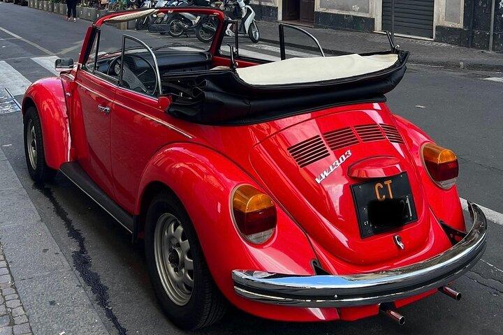 Visite privée à Catane en Maggiolone Cabriolet