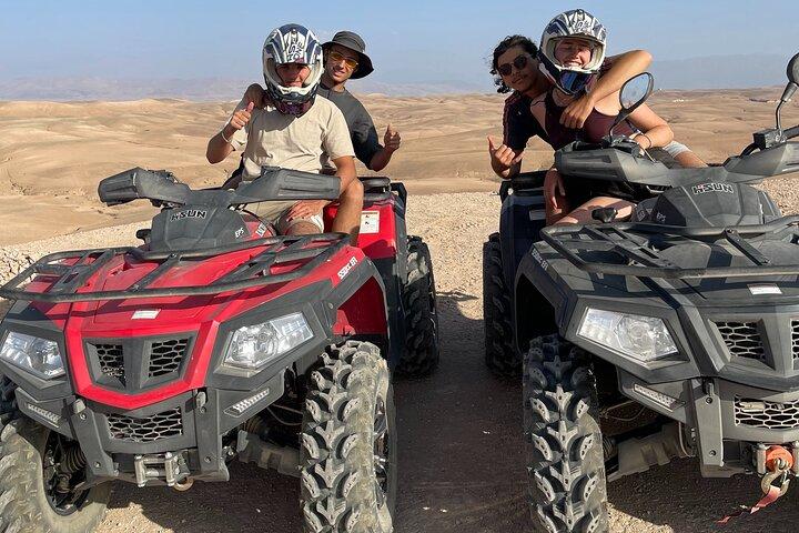 Marrakech Desert Dinner with Quad or camel Tour at sun set